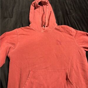 Pink Pullover Sweatshirt with Soft Texture